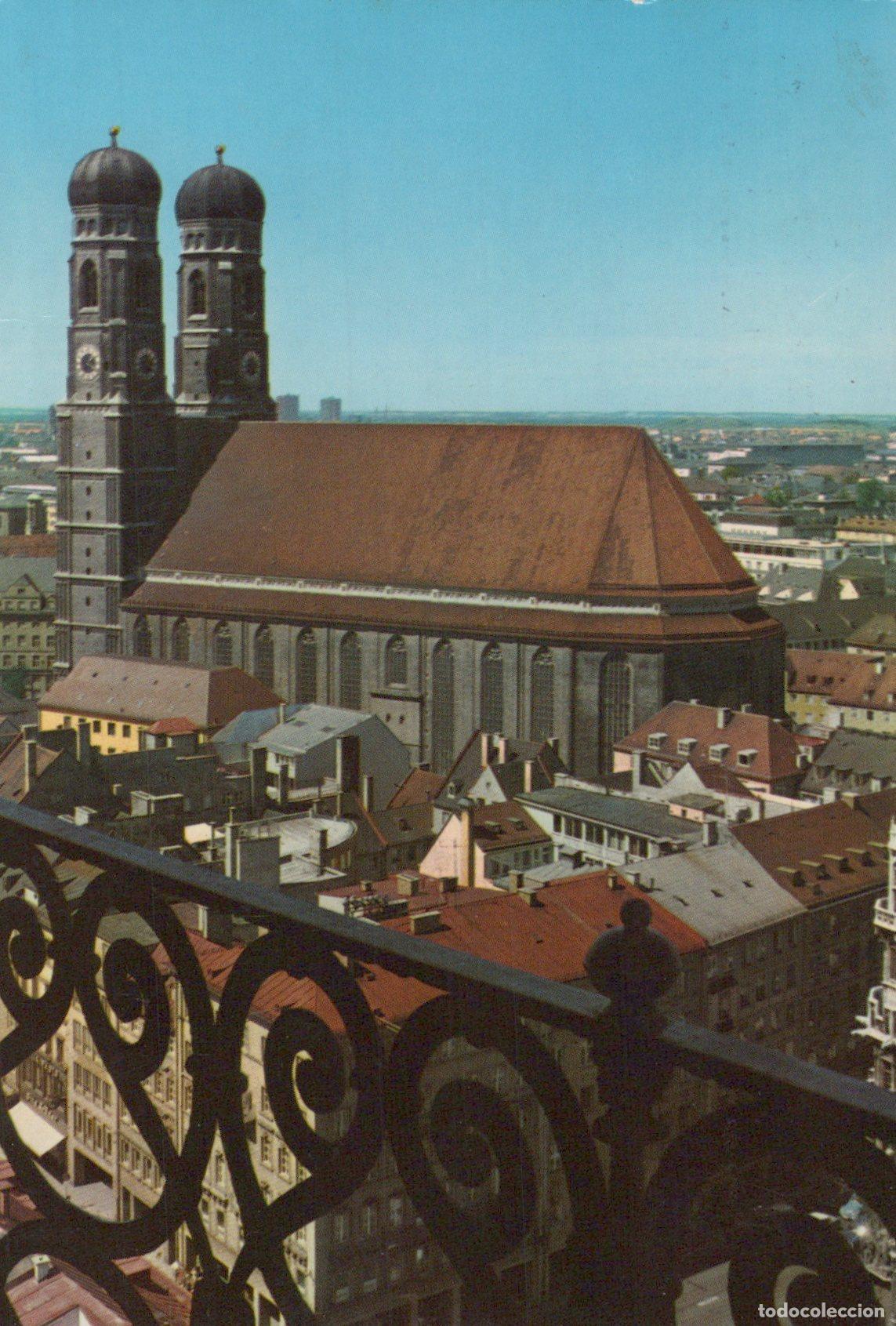Postales: Germany Munich Frauenkirche Cathedral Aerial View *YAZ672