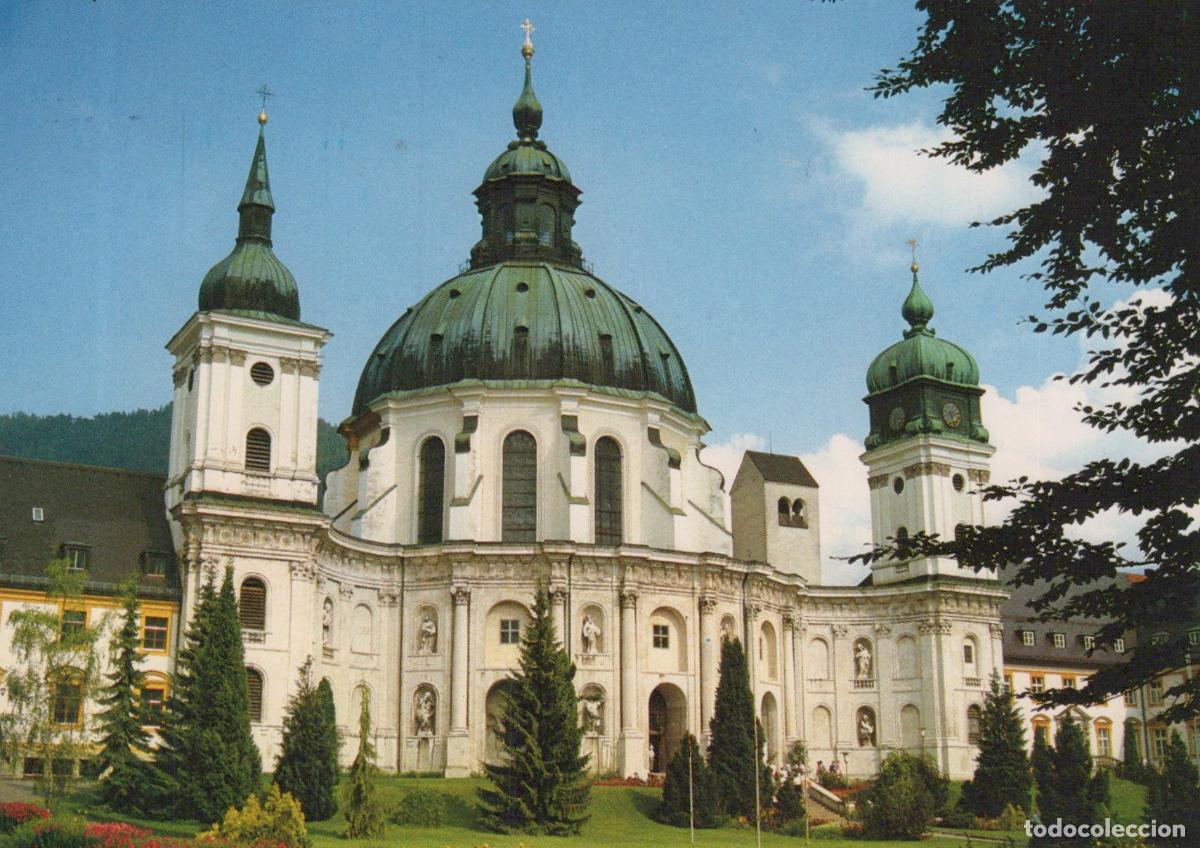 Postales: Germany Ettal Abbey Benedictine Monastery Baroque *YAZ753