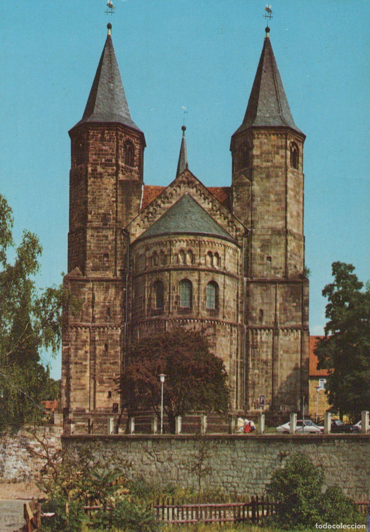 Postales: Germany Hildesheim St Godehard Church Architecture *YAZ682
