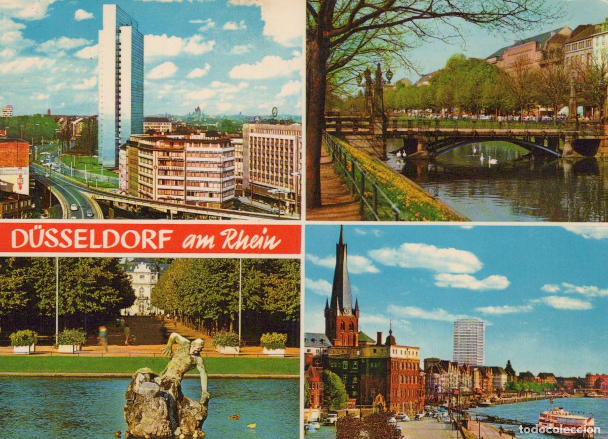 Postales: Germany Aachen D&uuml;sseldorf am Rhein Multi View Thyssen Hochhaus *YAZ757