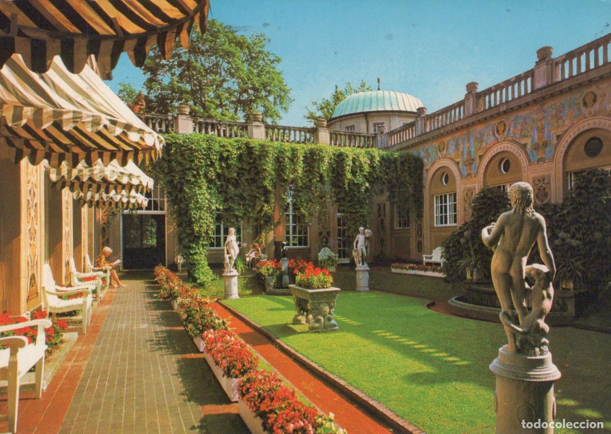 Postales: Germany Bad Kissingen Schmuckhof With Classical Statues and Garden *YAZ759