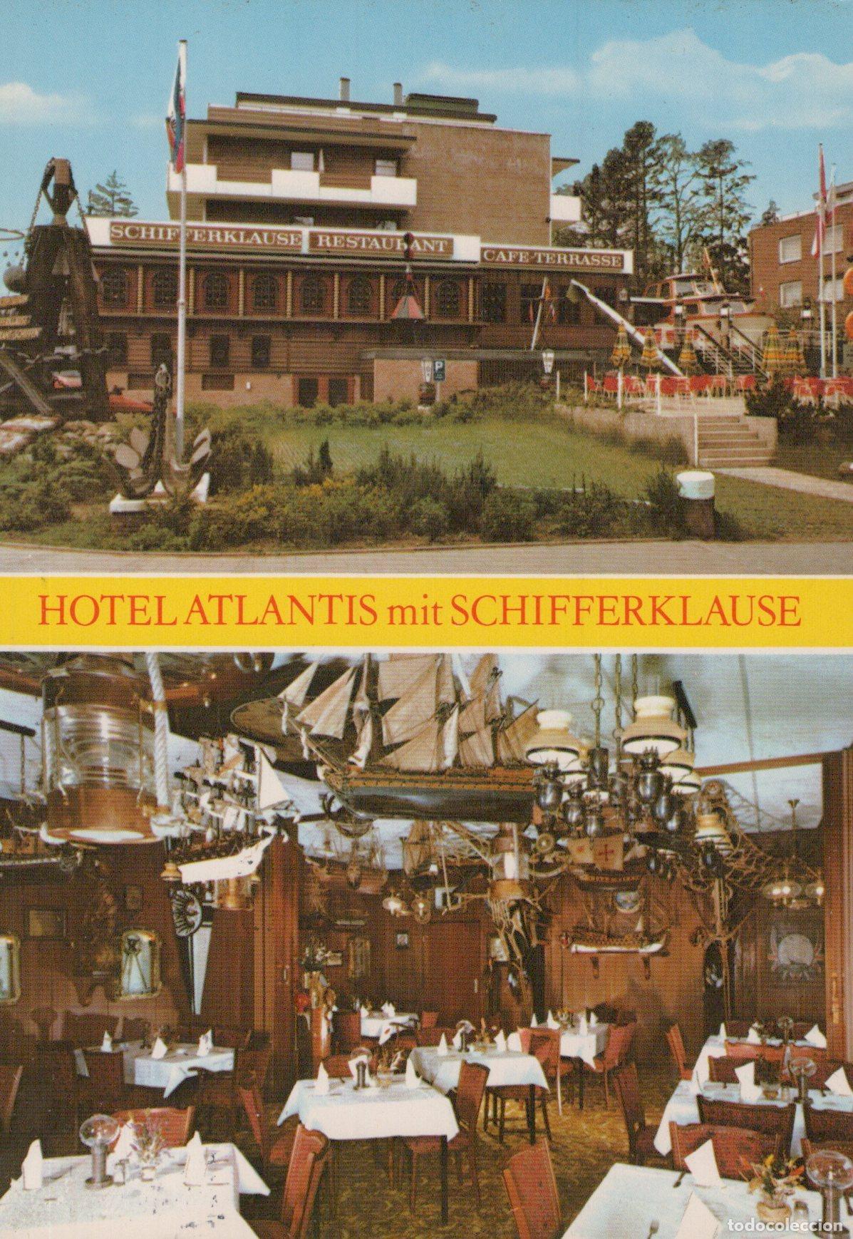 Postales: Germany Timmendorfer Strand Hotel Atlantis Schifferklause Restaurant *YAZ686