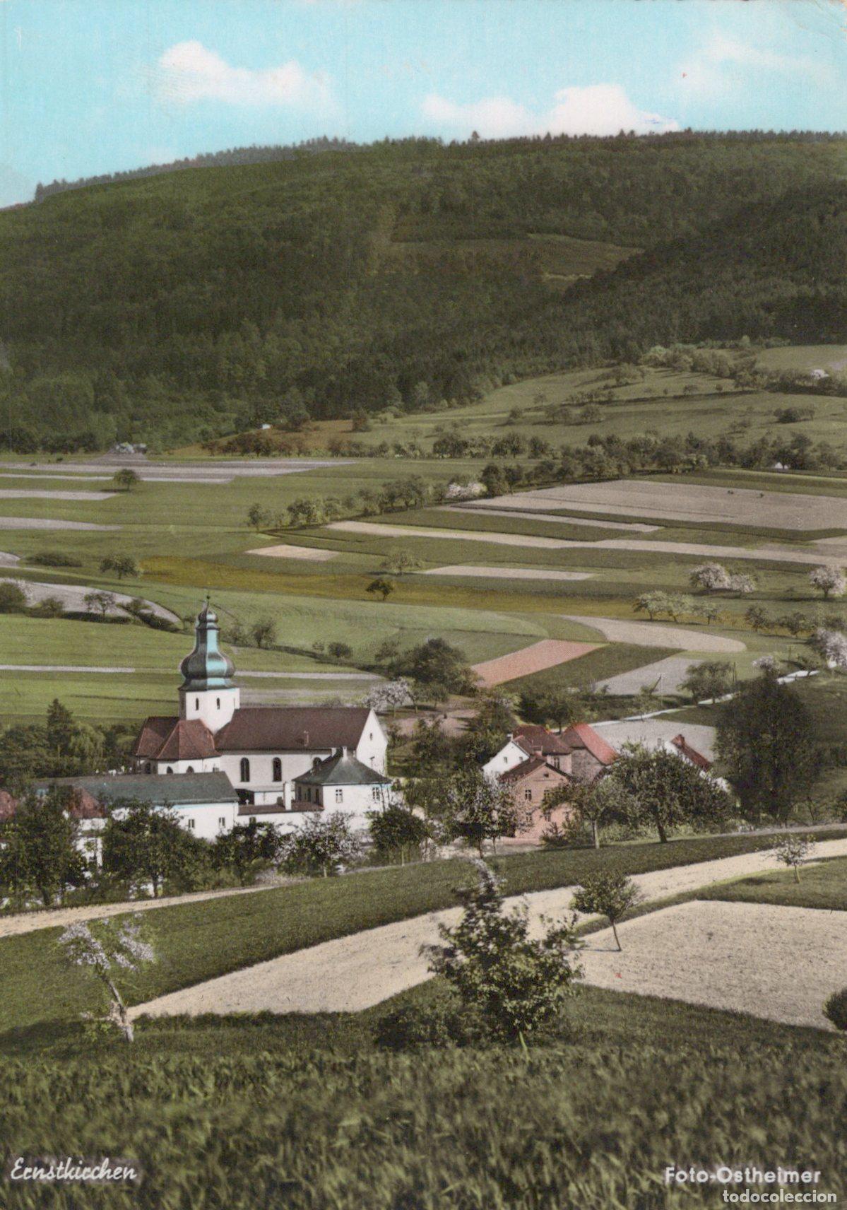 Postales: Germany Eckartskirchen Village Church and Landscape *YAZ690