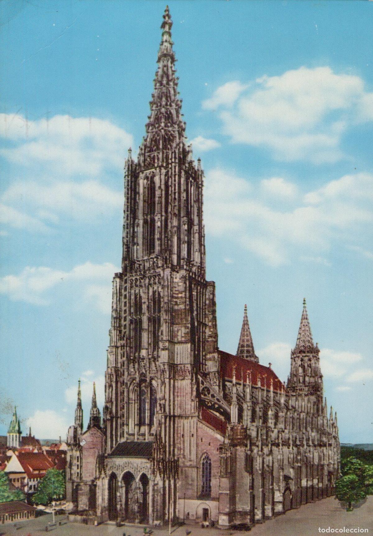 Postales: Germany Ulm Minster Cathedral With the World S Tallest Church Spire *YAZ692