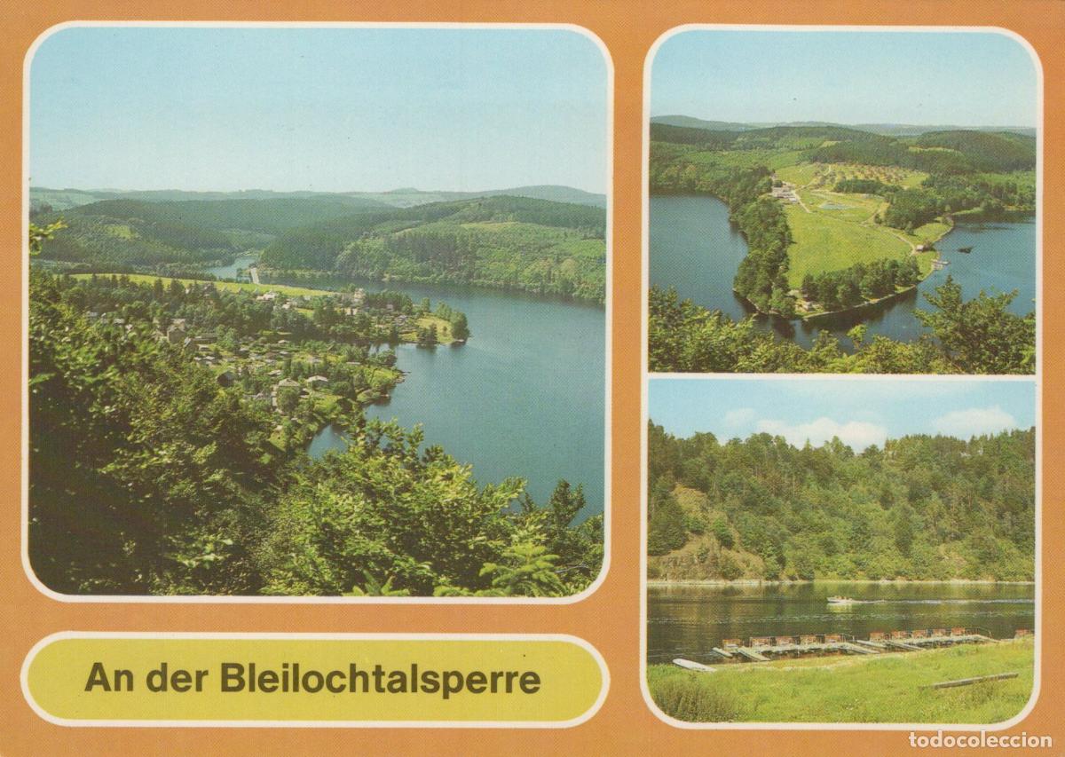 Postales: Germany Lobenstein Bleilochtalsperre Reservoir Saalburg Unposted *YAZ767