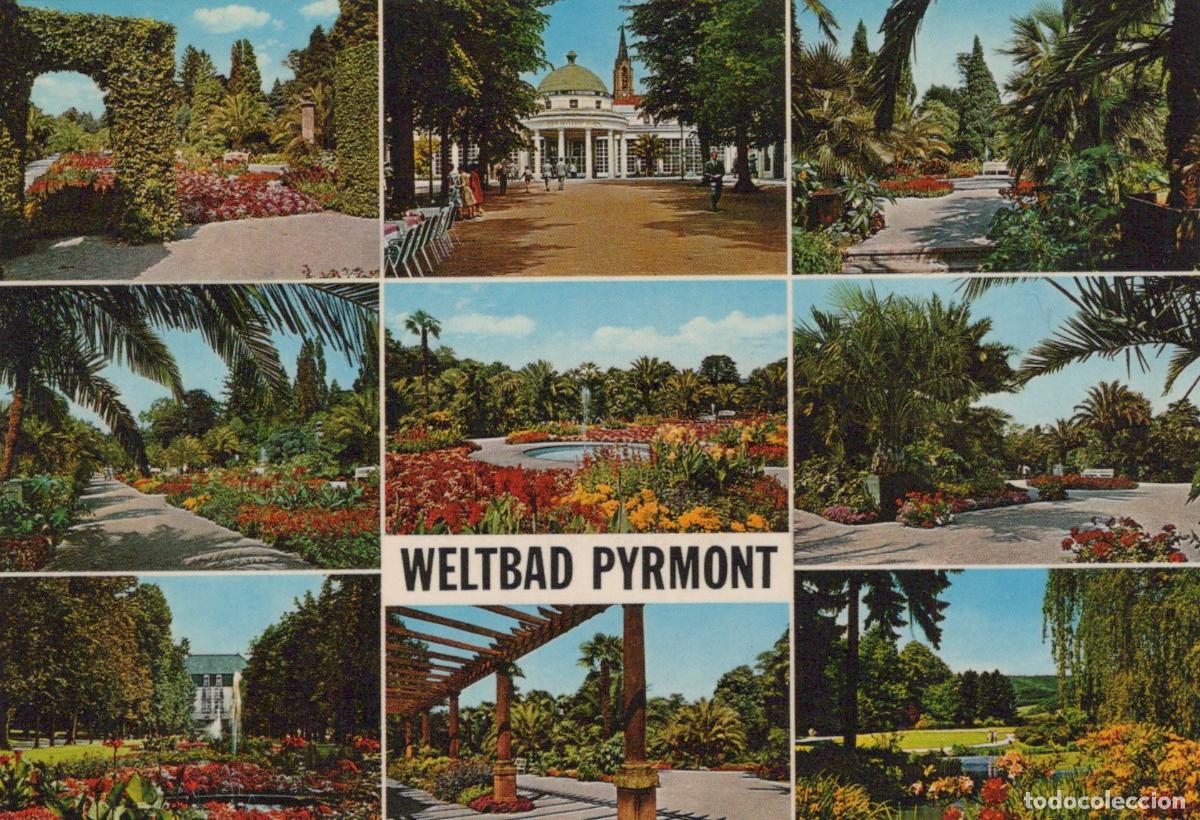 Cartes Postales: Germany Bad Pyrmont Weltbad Pyrmont Multiple Views of the Spa Unposted *YAZ797