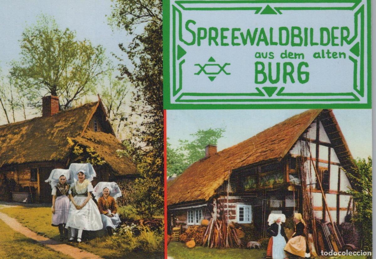 Cartes Postales: Germany Burg Spreewaldbilder aus Dem Alten Traditional Costumes Unposted *YAZ803