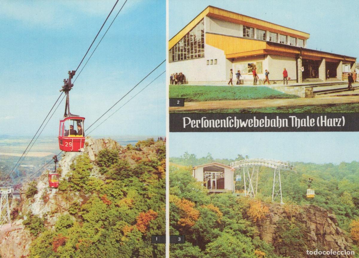 Cartes Postales: Germany Thale Harz Cable Car Station and Gondolas Unposted *YAZ805