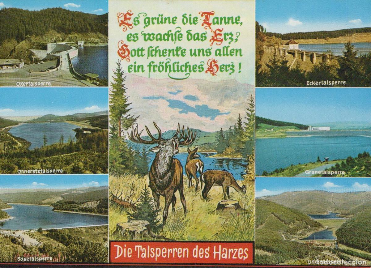 Cartoline: Germany Harz Mountains Dams Okerstalsperre Unposted *YAZ819
