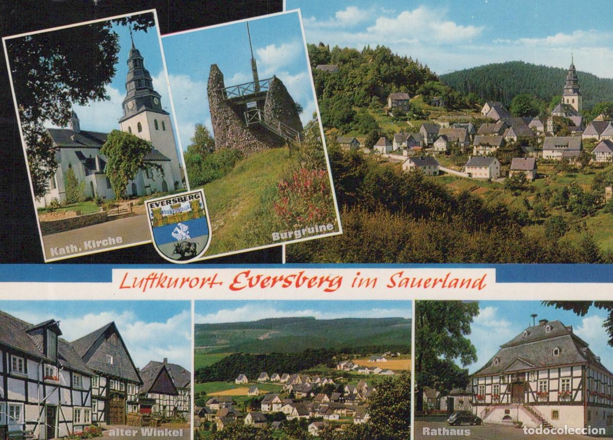 Cartoline: Germany Eversberg Sauerland Multi View *YAZ750