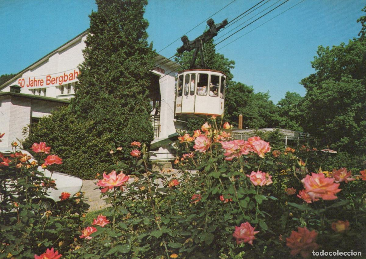 Postkarten: Germany Bad Harzburg Bergberg Cable Car With Roses 50 Jahre Unposted *YAZ827
