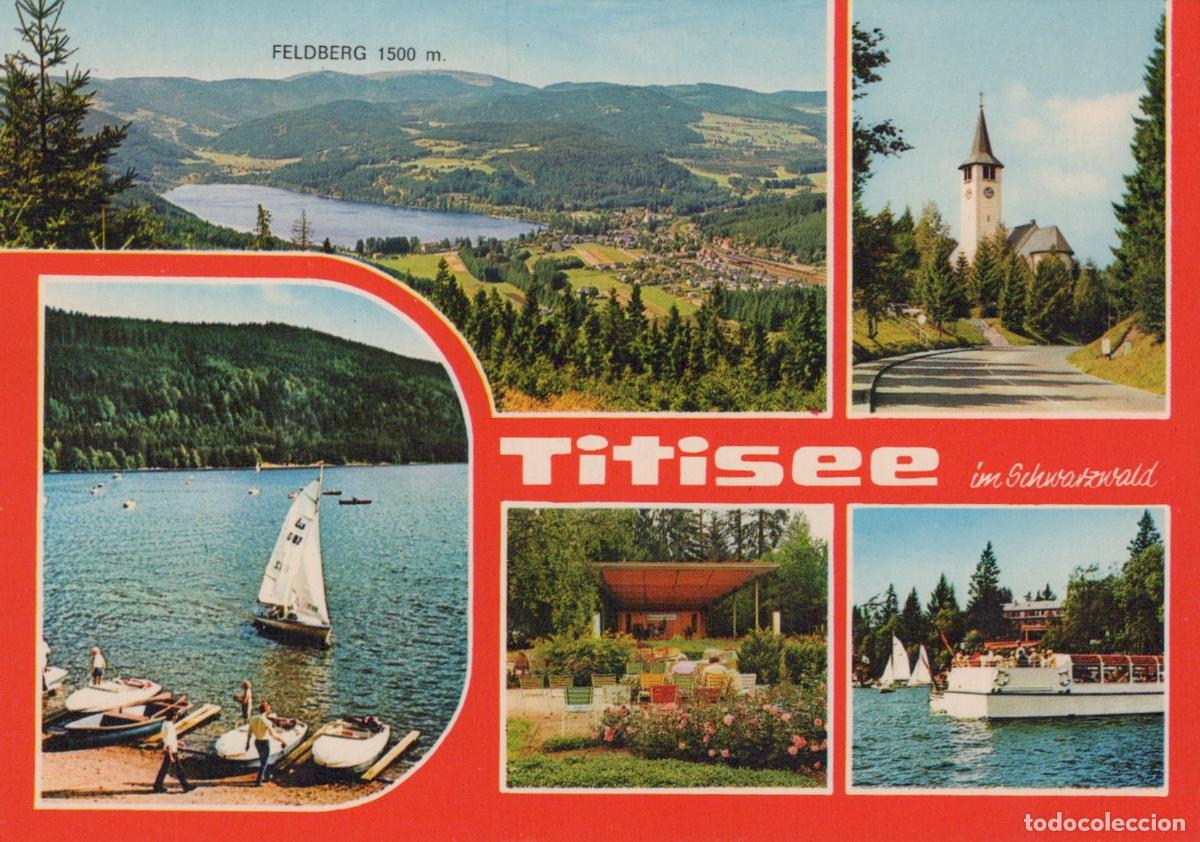 Cartes Postales: Germany Titisee Neustadt Titisee in Black Forest Lake Village Unposted *YAZ802