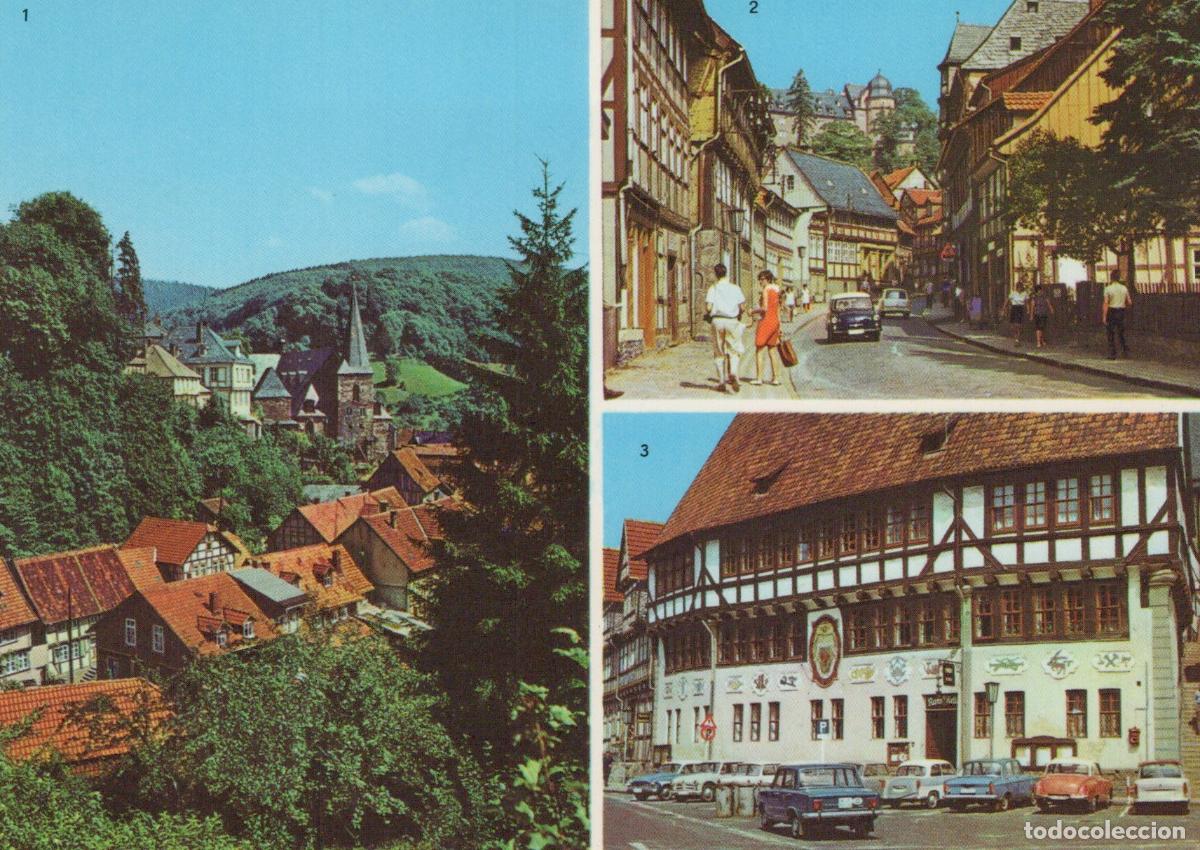 Cartes Postales: Germany Stolberg Harz Town Views Comenius Rathaus Architecture Unposted *YAZ804