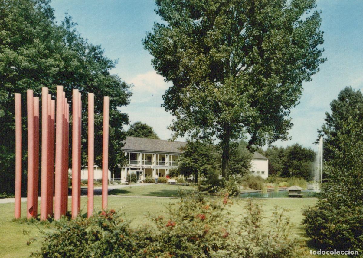 Postales: Germany Aachen Bad Waldliesborn Kurhaus With Modern Art Unposted *YAZ822