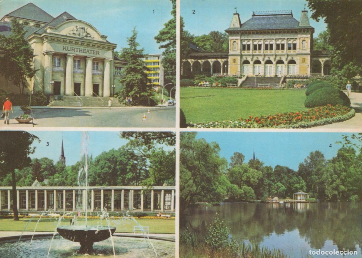 Postales: Germany Bad Elster Staatsbad Kurtheater Kurhaus Wandelhalle Unposted *YAZ859