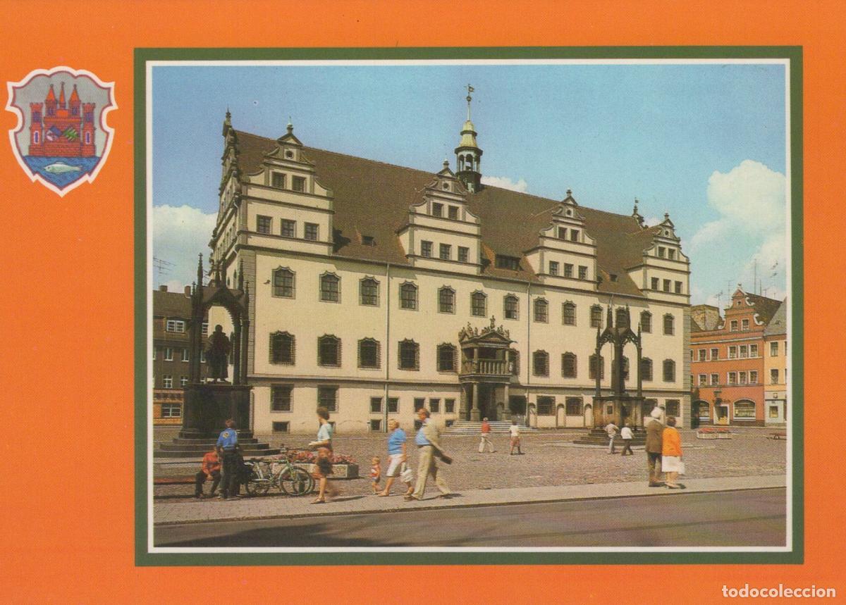 Postales: Germany Wittenberg Lutherstadt Rathaus Town Hall Square People Unposted *YAZ867
