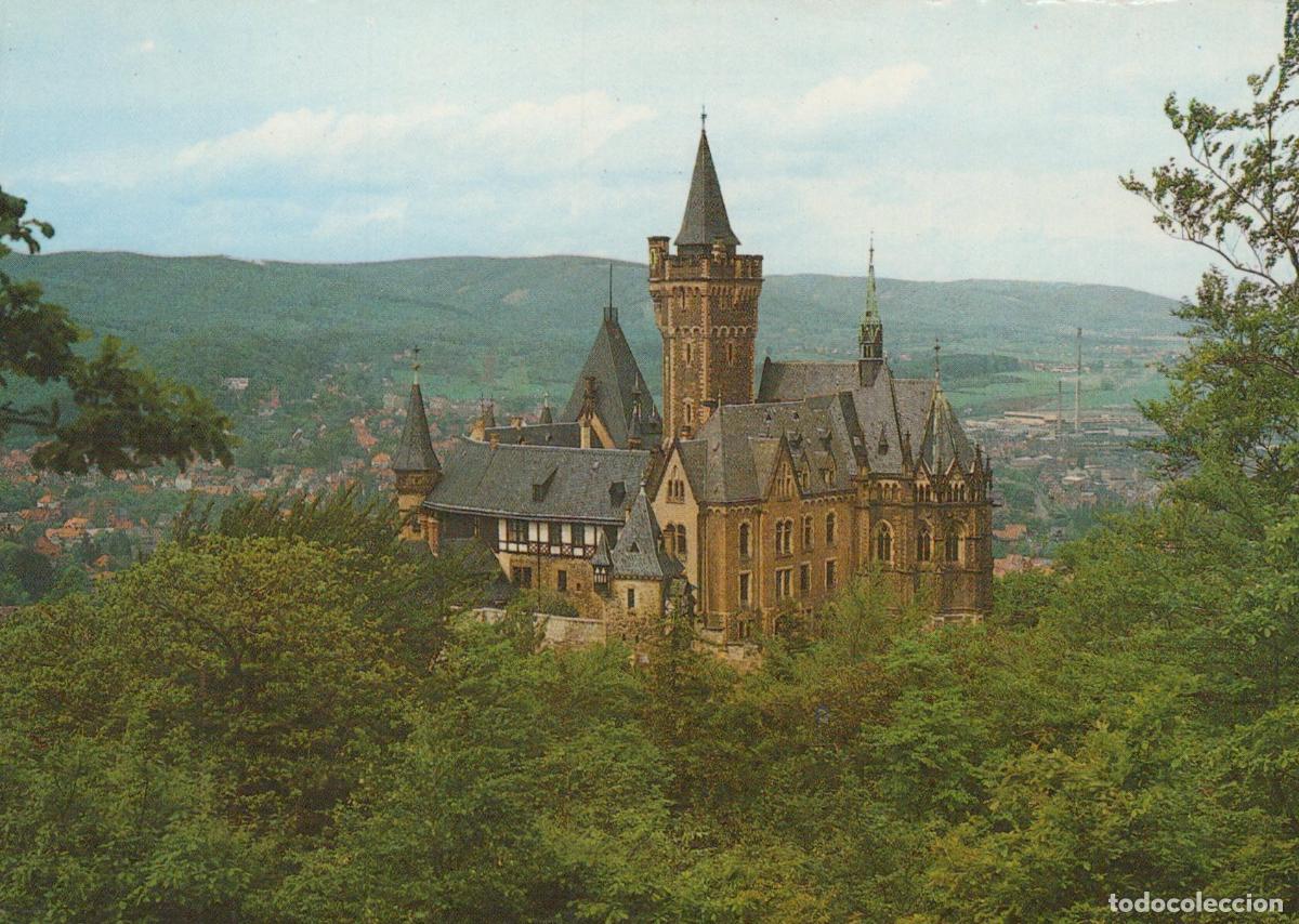 Postales: Germany Wernigerode Castle Feudal Museum Harz Mountains Unposted *YAZ869