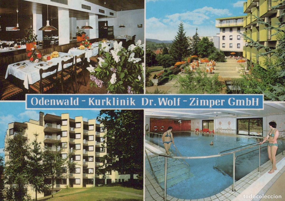 Postales: Germany Odenwald Bad K&ouml;nig Kurklinik Dr Wolf Zimper Gmbh Hotel Unposted *YAZ856