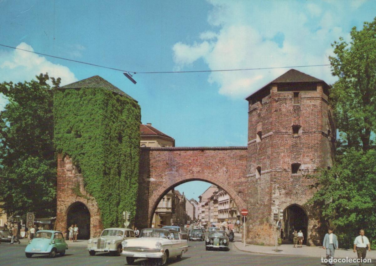 Cartes Postales: Germany Munich Sendlinger Tor Gate With Cars *YAZ885