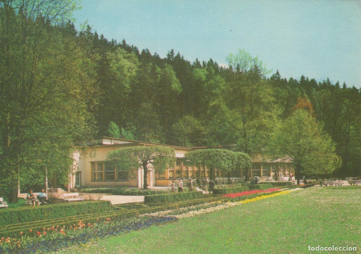 Postales: Germany Bad Elster Staatsbad HO Badecaf&eacute; am Badeplatz 1950s Unposted *YAZ860