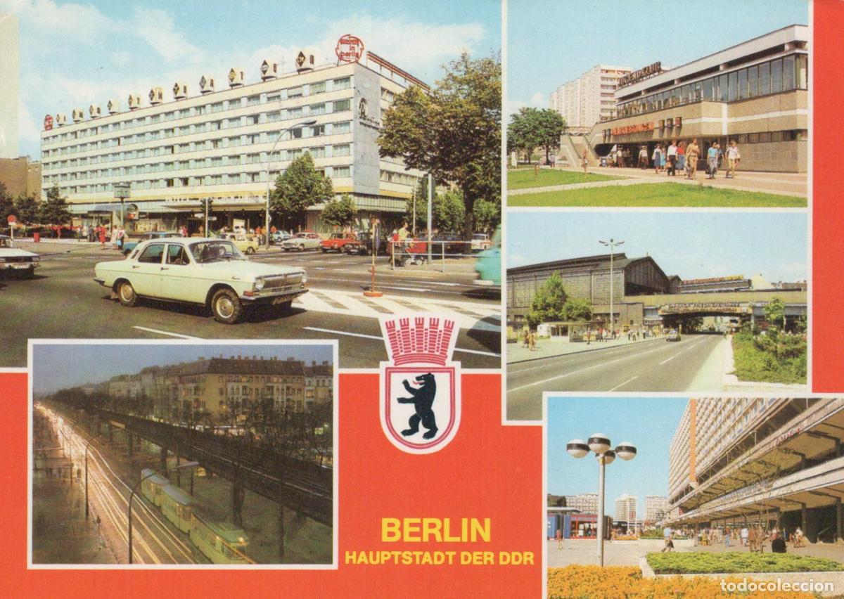 Postales: Germany Berlin Wall Ddr Hotel Stadt Alexanderplatz and Other City Views *YAZ899