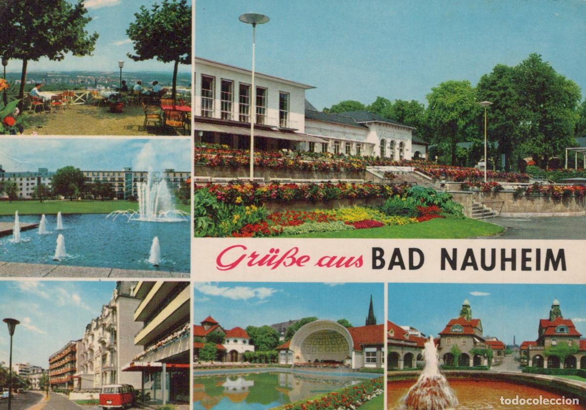 Postales: Germany Bad Nauheim Multi View Architecture Fountains Gardens *YAZ884