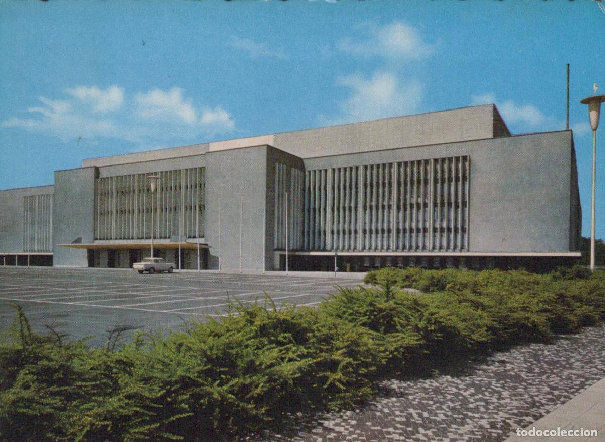 Cartes Postales: Germany Berlin Wall Deutschlandhalle Modern Architecture 1960s *YAZ919