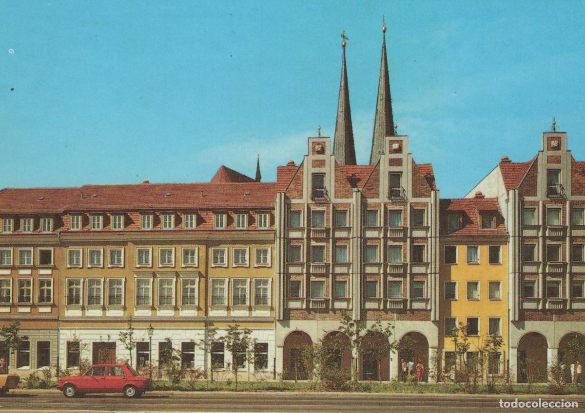 Cartes Postales: Germany Berlin Wall Nikolaiviertel With Historic Buildings and Church *YAZ910