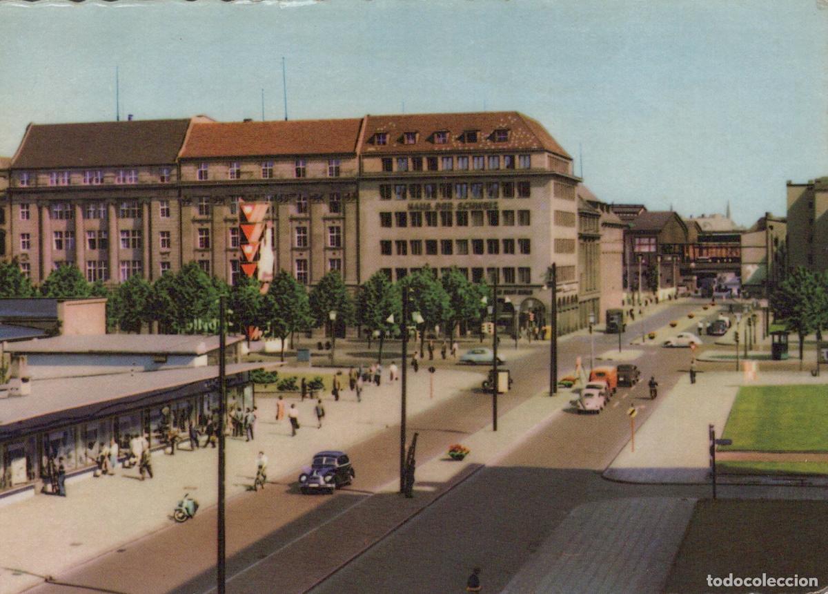Cartes Postales: Germany Berlin Wall Friedrichstrasse Unter den Linden Haus der Schweiz *YAZ918
