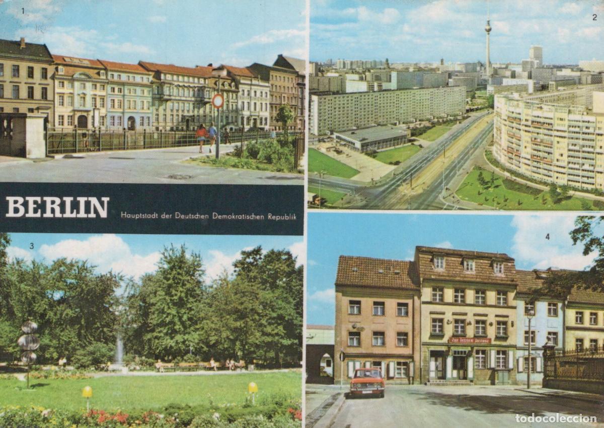 Postales: Germany Friedrichshain East M&auml;rkisches Ufer Zentrum Volkspark *YAZ950