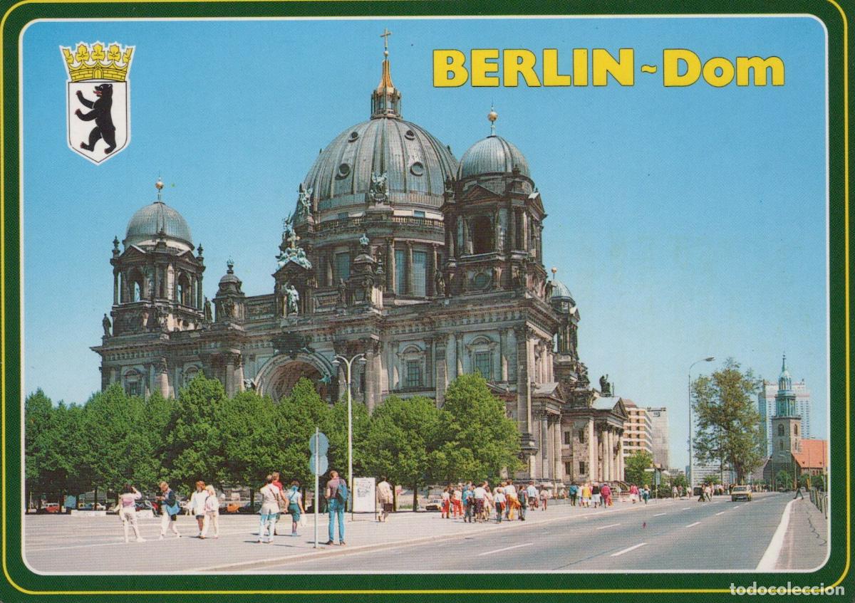 Postales: Germany Berlin Wall Dom Cathedral Architecture Cityscape 1990s *YAZ954