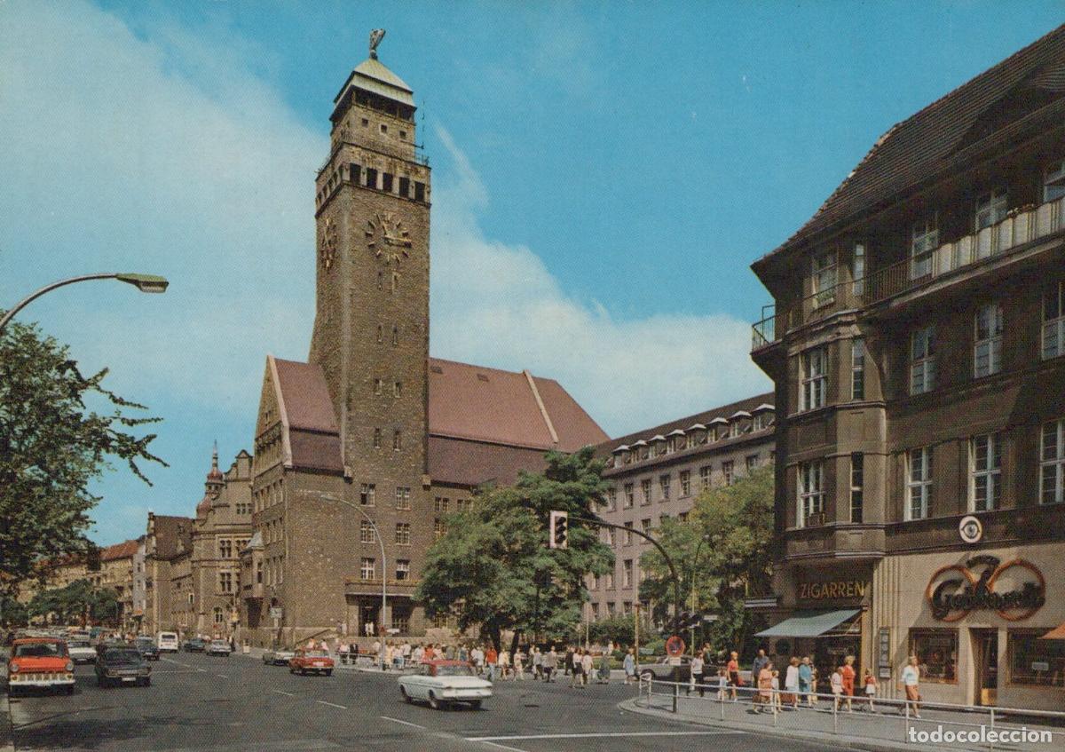 Postales: Germany Berlin Wall Rathaus Neuk&ouml;lln City Hall Architecture Unposted *YAZ958