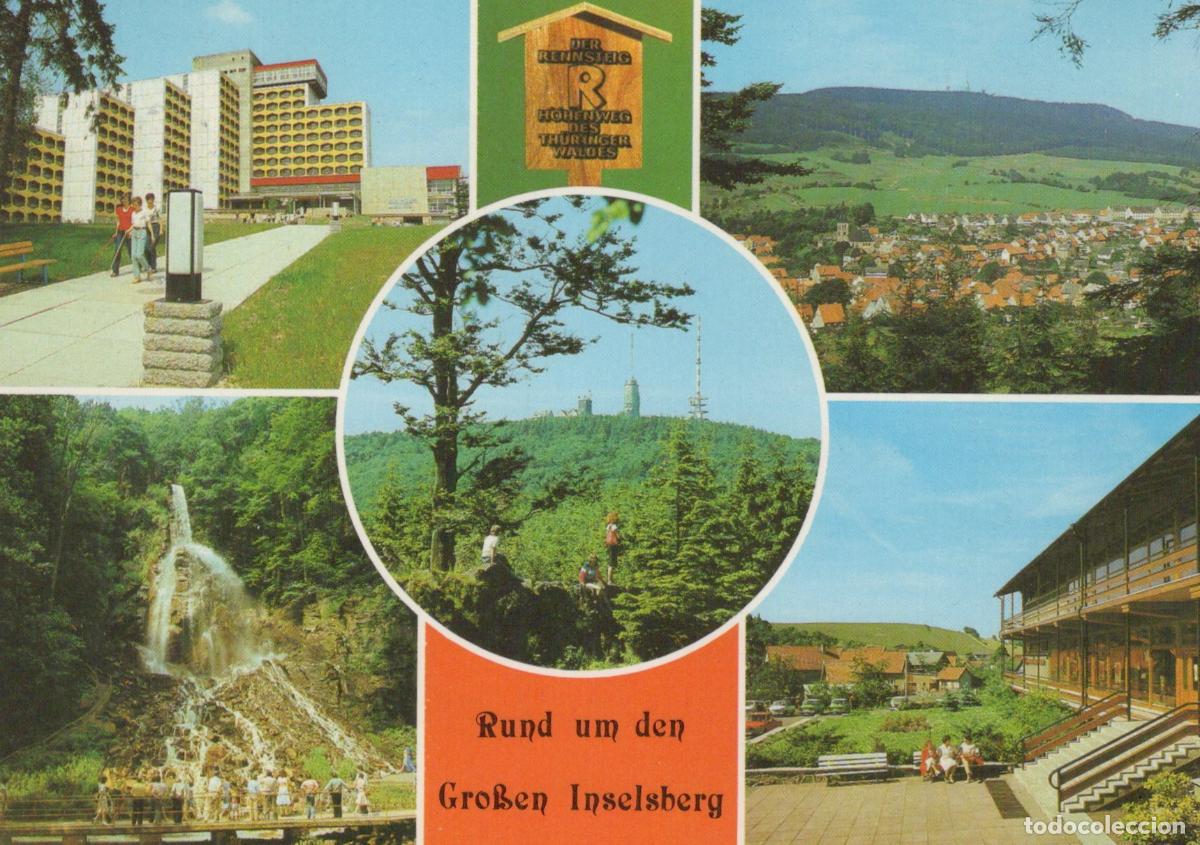Postales: Germany Friedrichroda Brotterode Trusetaler Waterfall Thuringian Forest *YAZ970