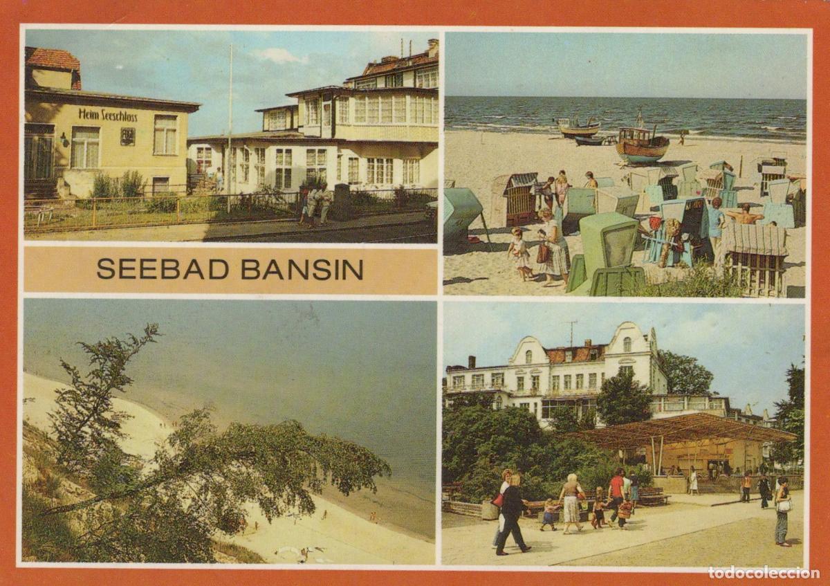 Postcards: Germany Usedom Seebad Bansin Multi View With Beach and Buildings *YBA001