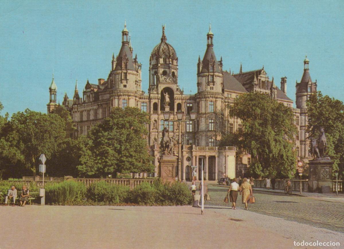 Postais: Germany Schwerin Castle Palace Historic Architecture 1950s *YBA007