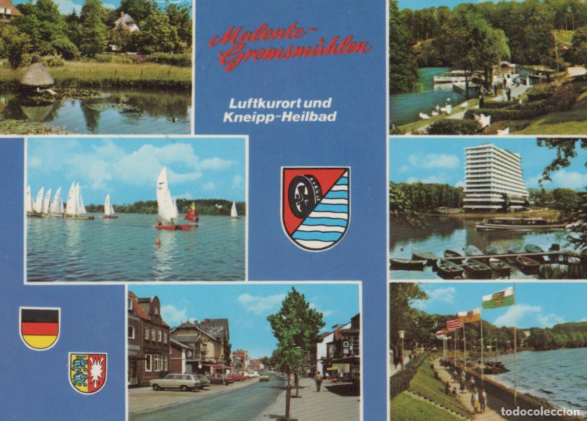 Postais: Germany Ahrensburg Malente Gremsm&uuml;hlen Lake Town and Spa Resort Views *YBA129