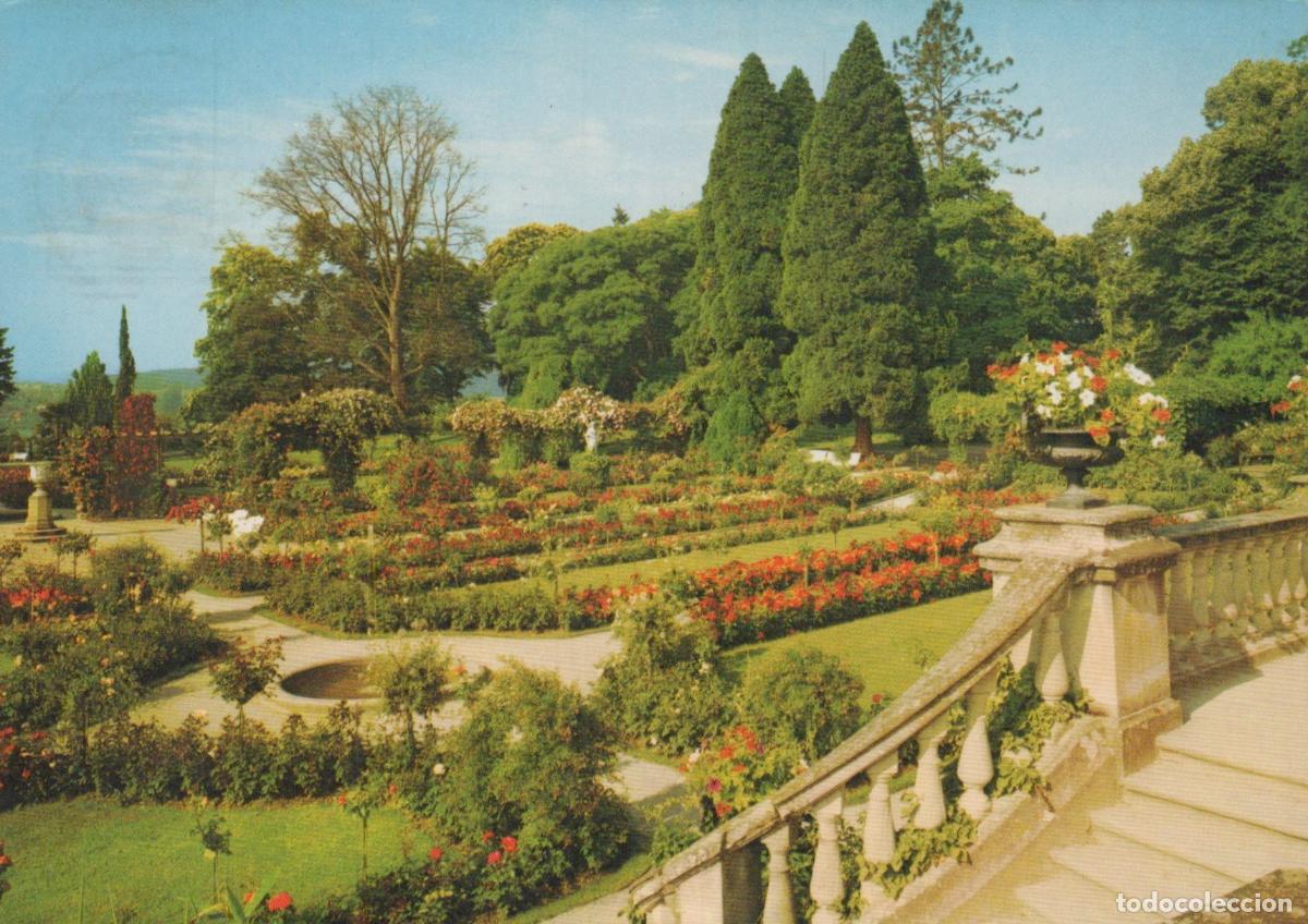 Postais: Germany Mainau Island Rose Garden Lake Constance Beautiful Landscape *YBA128