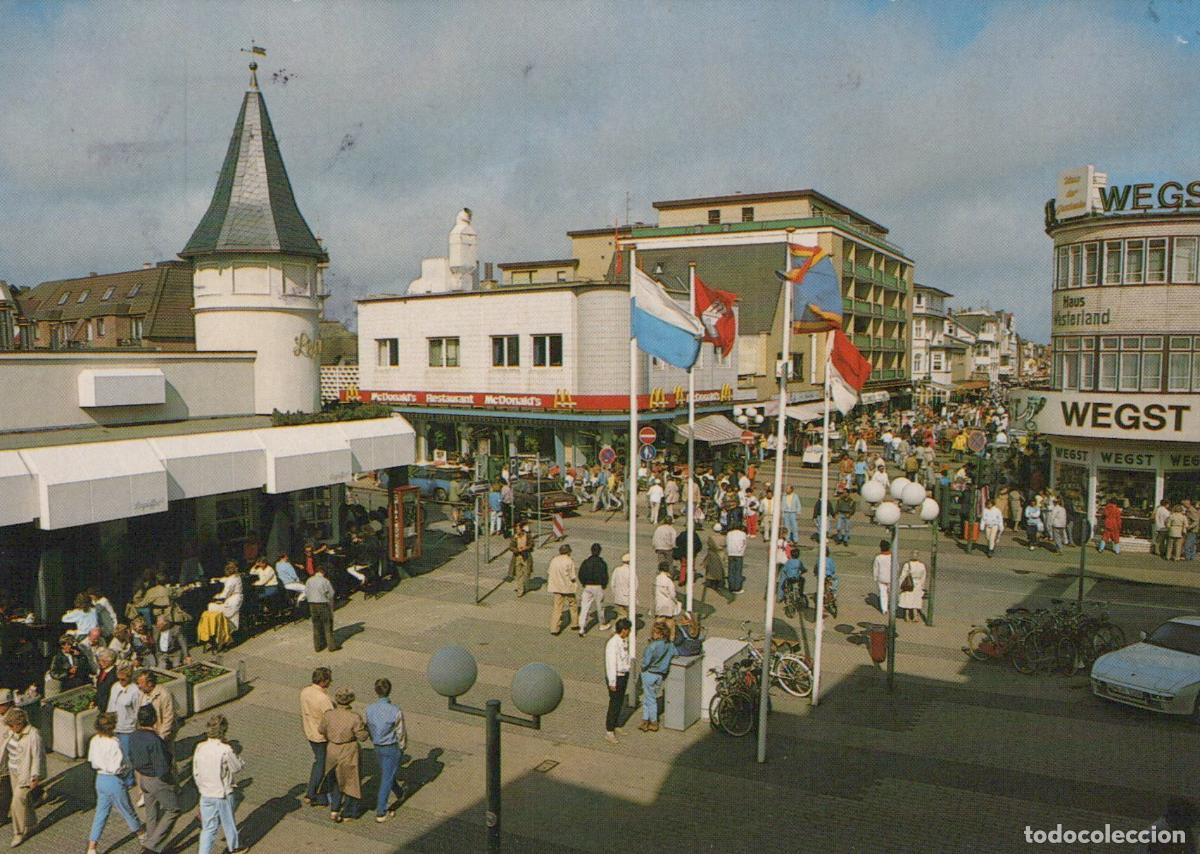 Cartes Postales: Germany Sylt Westerland Friedrichstra&szlig;e Pedestrian Boulevard With *YBA146