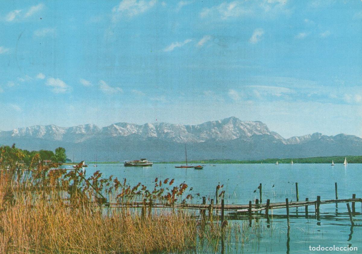 Cartes Postales: Germany Diessen Ammersee Lake With Karwendel Wetterstein Mountains *YBA140