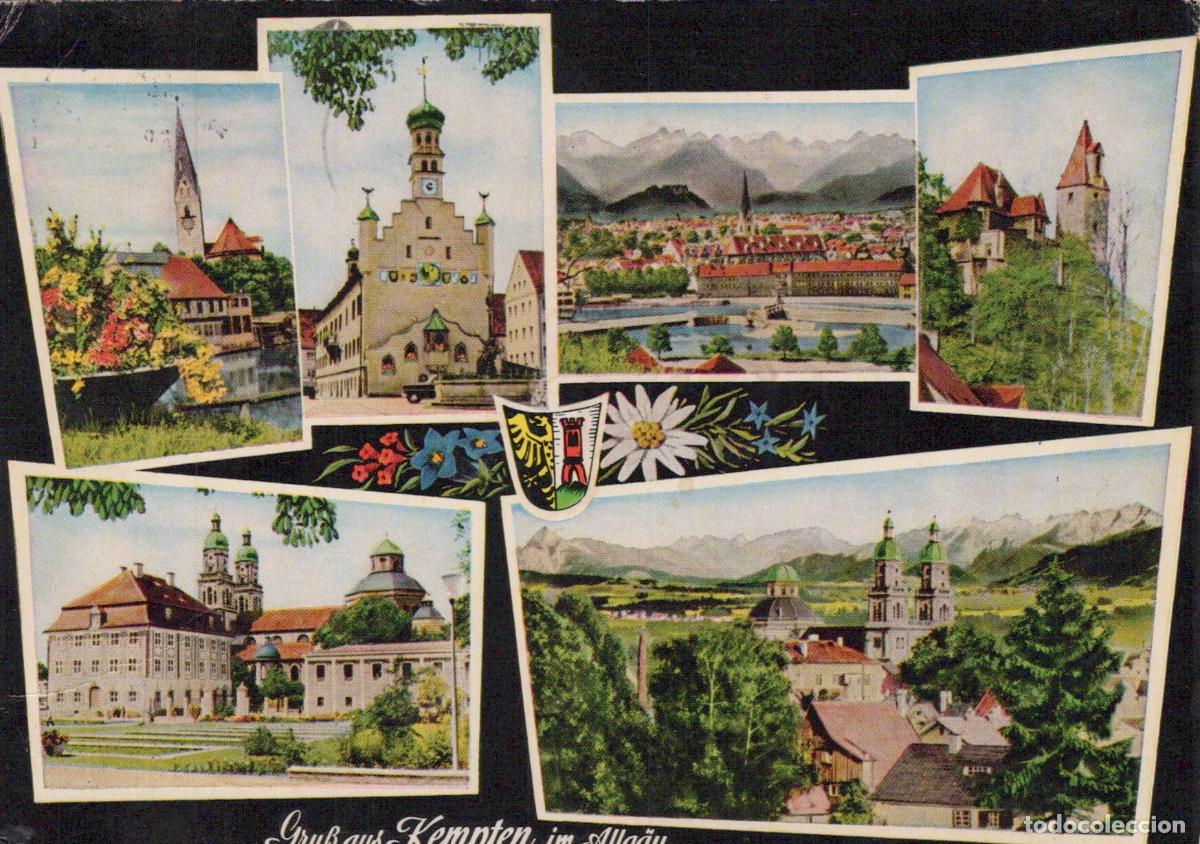 Cartes Postales: Germany Kempten Collage of IM Allg&auml;u *YBA037