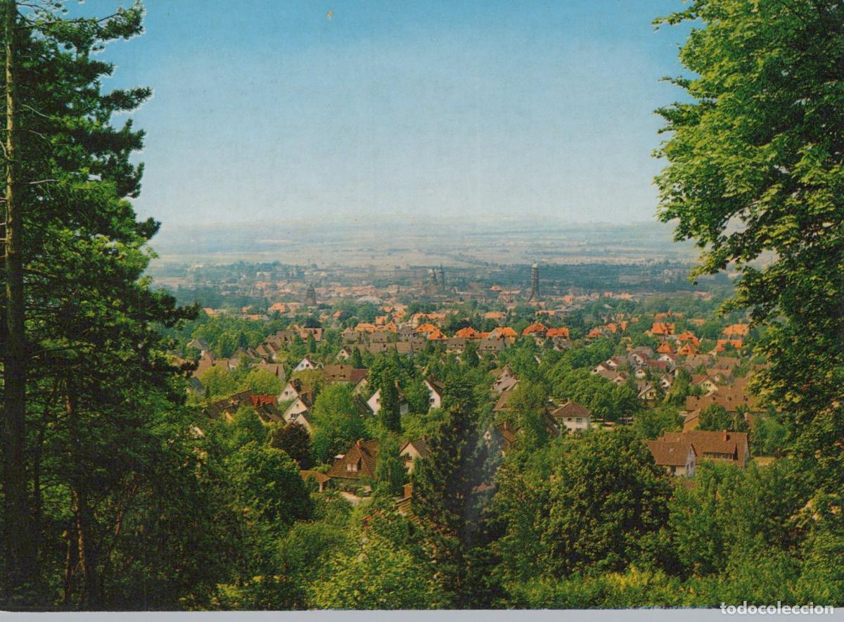 Cartes Postales: Germany Alfeld G&ouml;ttingen Panoramic View of City From Hilltop Green Trees *YBA049