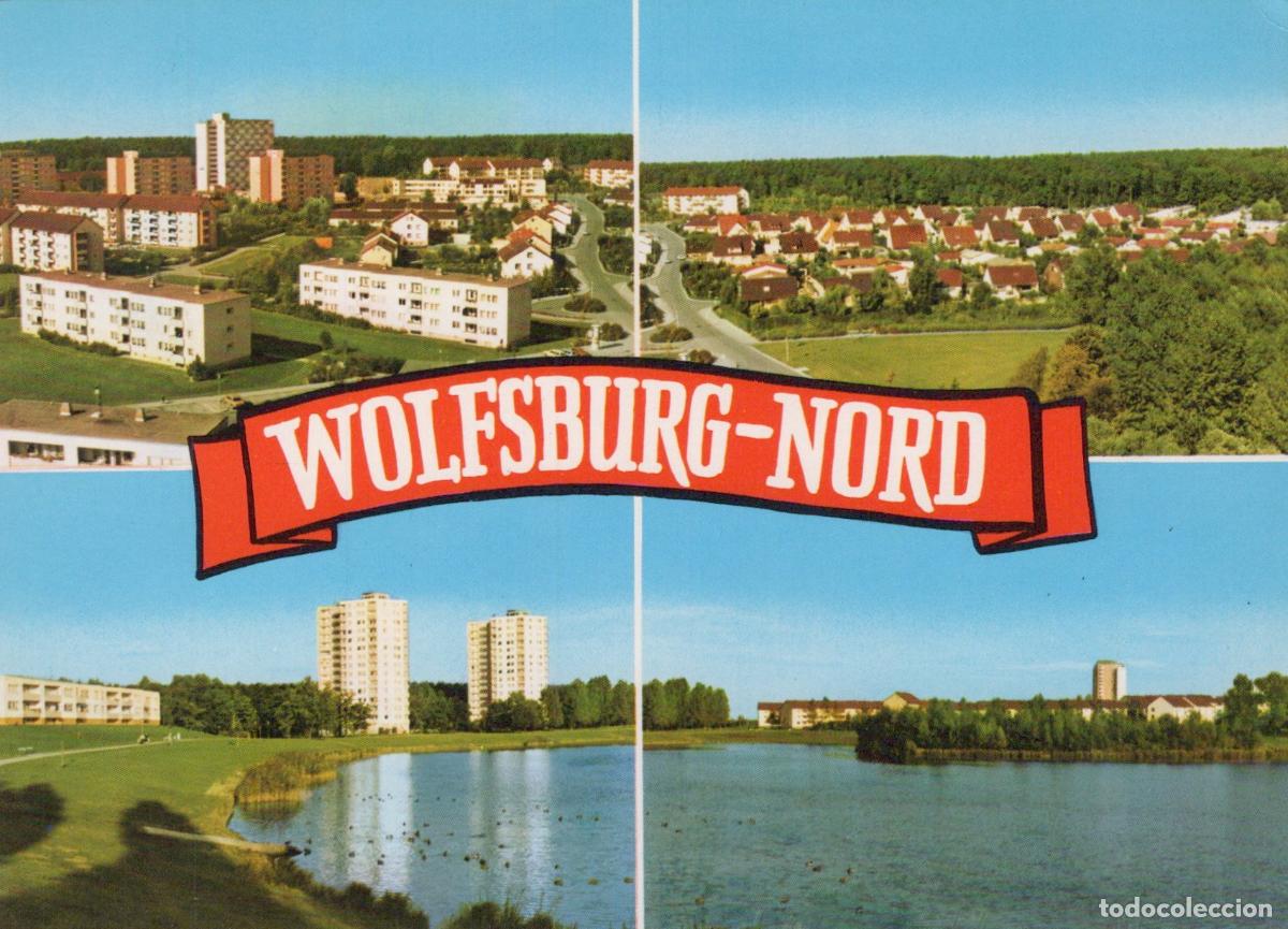 Cartes Postales: Germany Wolfsburg Nord City Views and Lake 1980s *YBA157