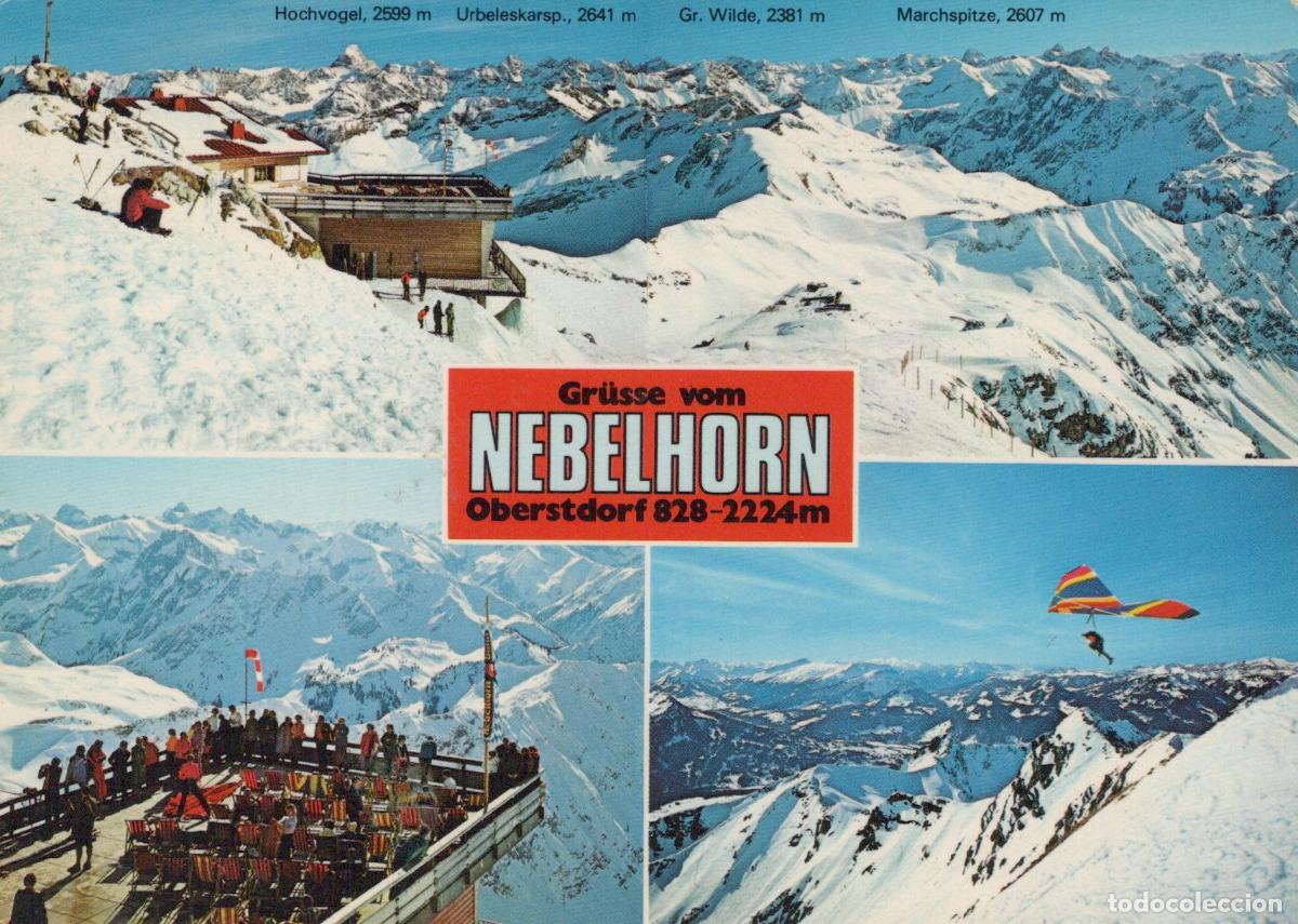 Postais: Germany Oberstdorf Nebellhorn Mountain Ski Resort Winter Landscape *YBA188