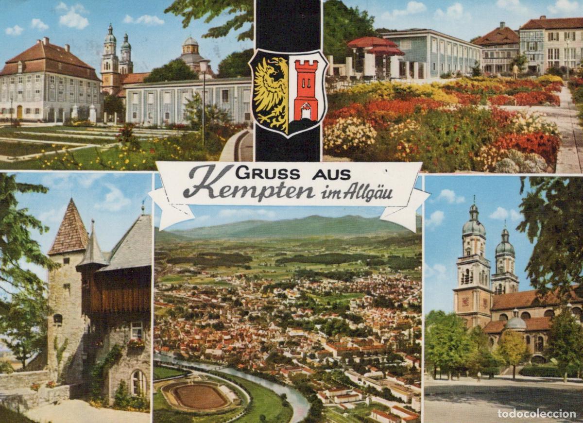 Postais: Germany Kempten IM Allg&auml;u Multi View Cityscape Architecture Landscape *YBA038
