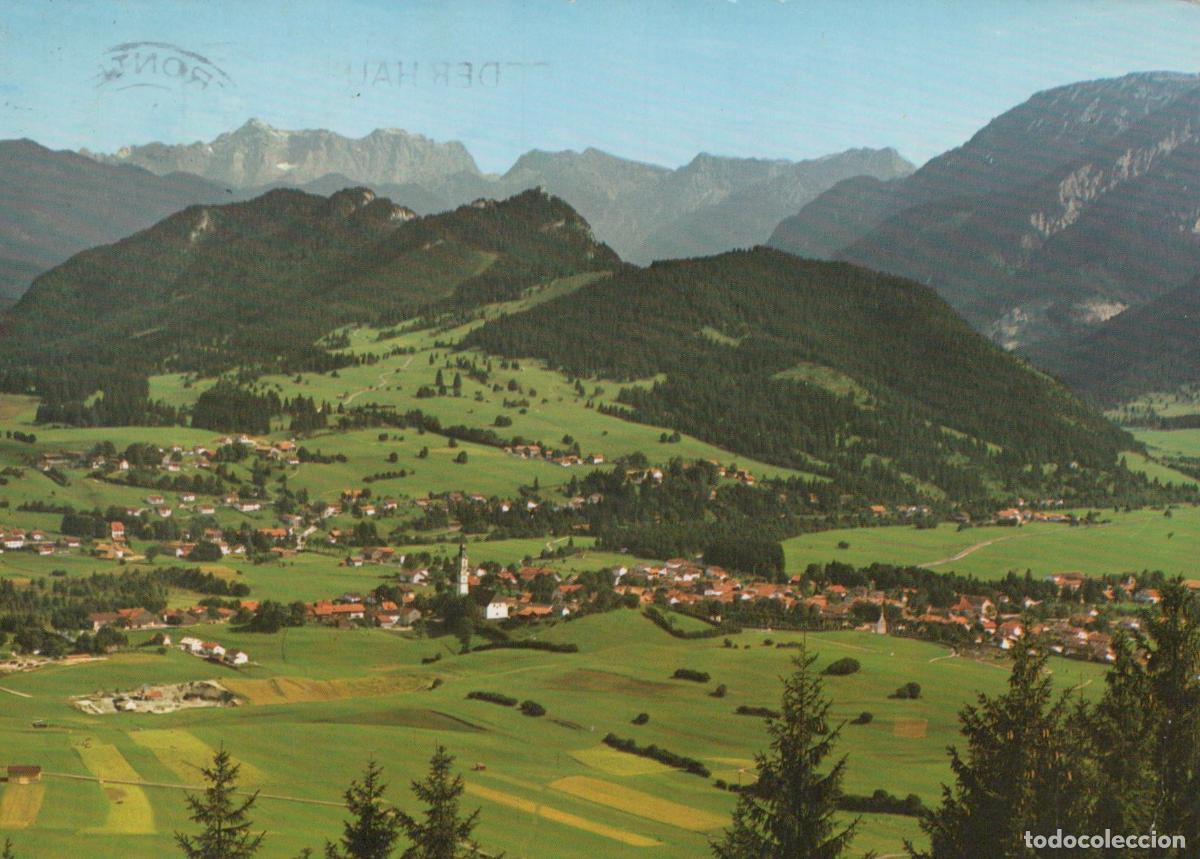 Postais: Germany Pfronten The Pearl of Allg&auml;u 900 1900 M View of Zugspitze *YBA182