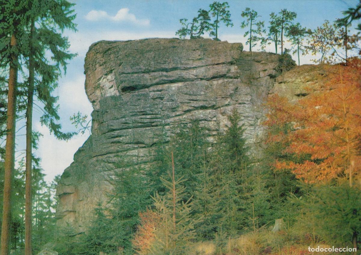 Postais: Germany Marktredwitz Rauberfelsen Rock Formation in Romantic Steinwald *YBA061