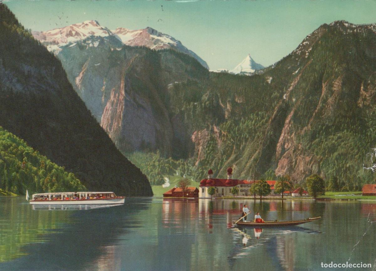 Postcards: Germany St Bartholom&auml; With Funtensee Gr&uuml;nsee and Sch&ouml;nfeldspitze *YBA065