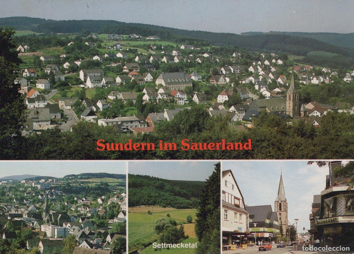 Postcards: Germany Sundern IM Sauerland Panoramic View and Street Scenes *YBA205