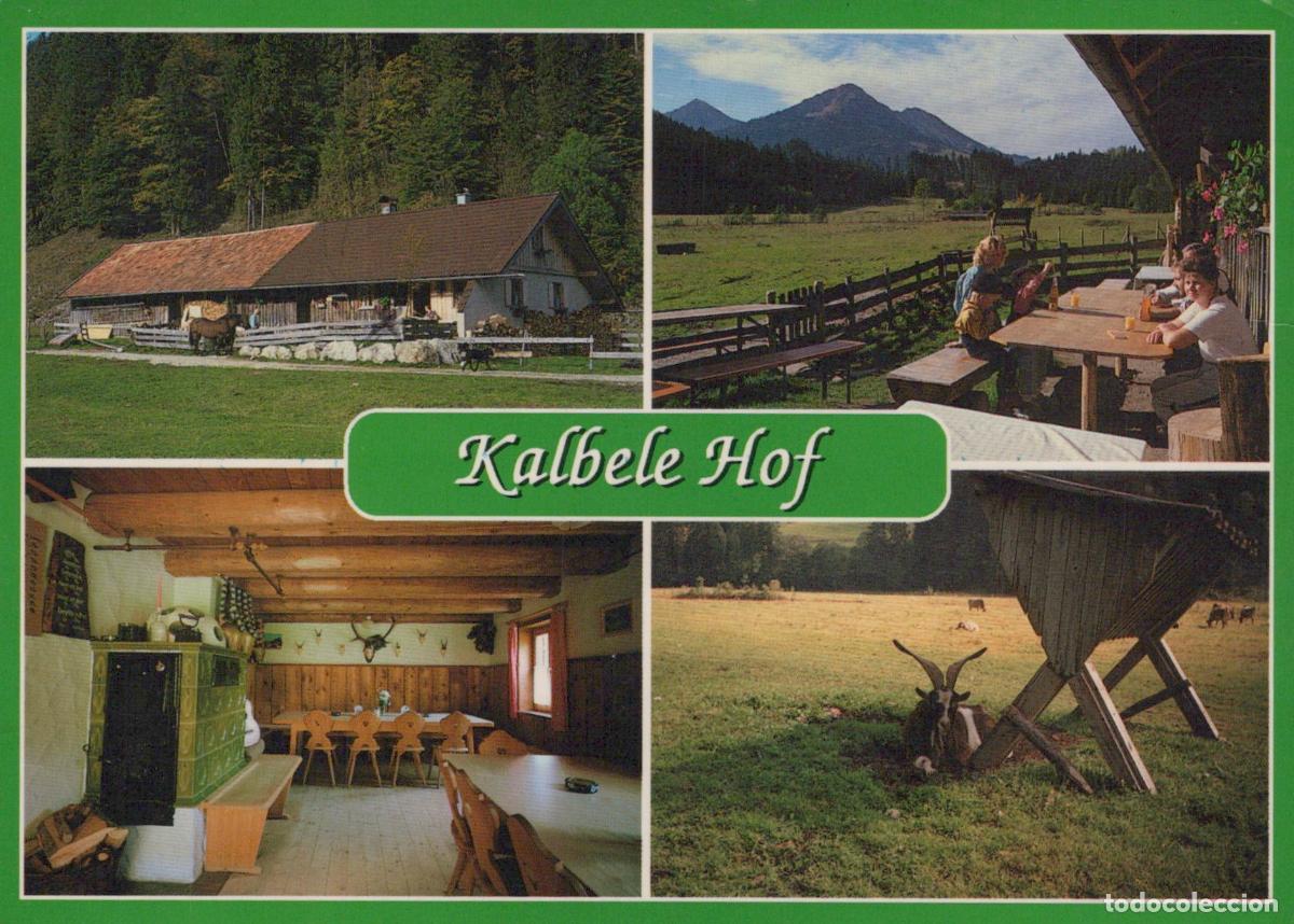 Postcards: Germany Pfronten Kalbele Hof Ostallg&auml;u Farmhouse Interior Landscape *YBA180
