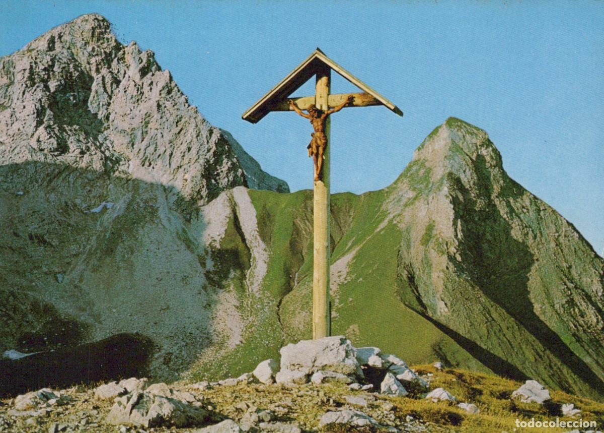 Cartes Postales: Germany Oberstdorf Allg&auml;u Mountain Summit Cross Rappensee Landscape *YBA064